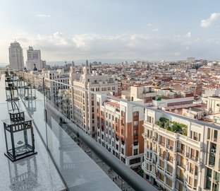 Terrasse  VINCCI CAPITOL Madrid